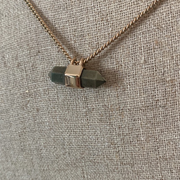KENDRA SCOTT Amanda Pyrite + Rose Gold Necklace - Picture 3 of 7